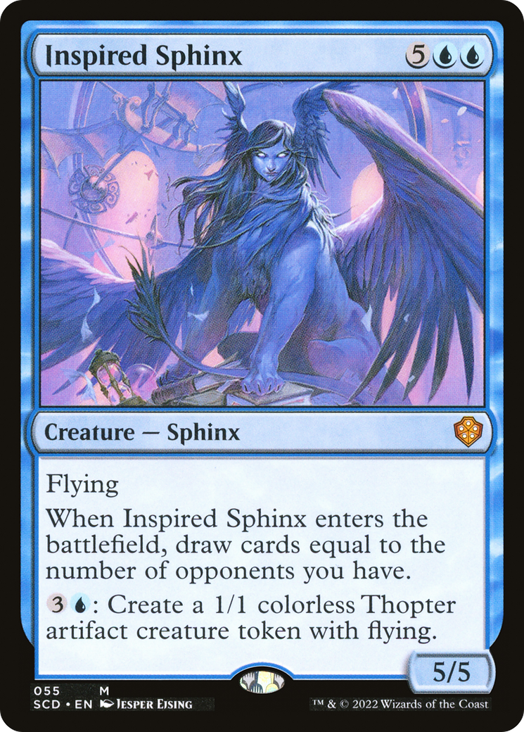 Inspired Sphinx [Starter Commander Decks] | Spectrum Games