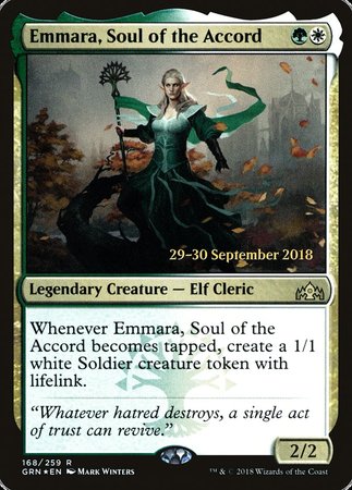 Emmara, Soul of the Accord [Guilds of Ravnica Promos] | Spectrum Games