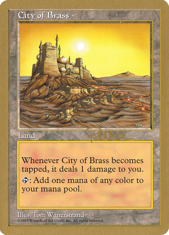 City of Brass (Paul McCabe) [World Championship Decks 1997] | Spectrum Games