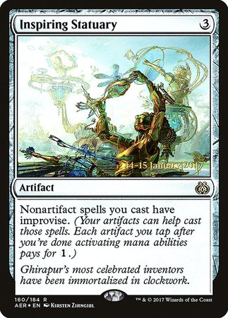 Inspiring Statuary [Aether Revolt Promos] | Spectrum Games