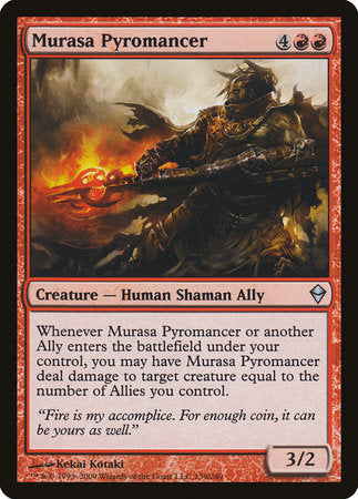 Murasa Pyromancer [Zendikar] | Spectrum Games