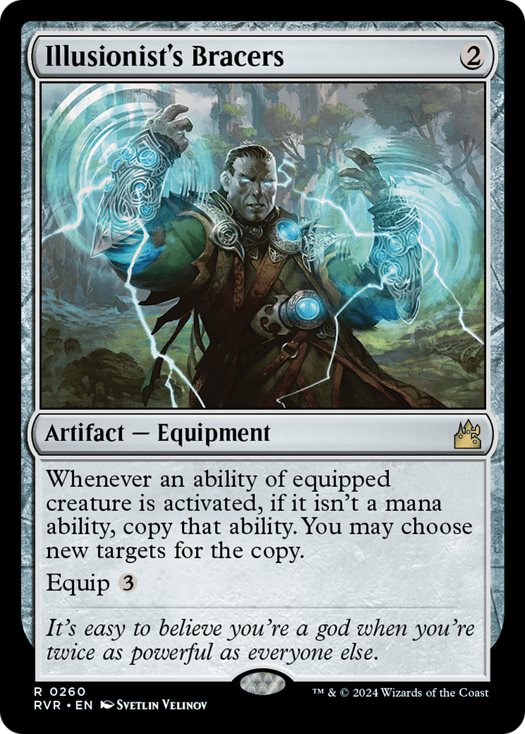 Illusionist's Bracers [Ravnica Remastered] | Spectrum Games