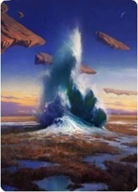 Flooded Strand Art Card [Zendikar Rising Art Series] | Spectrum Games