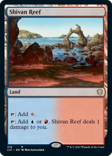 Shivan Reef [Commander 2021] | Spectrum Games