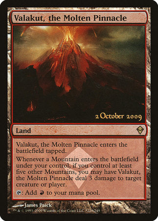 Valakut, the Molten Pinnacle [Zendikar Promos] | Spectrum Games