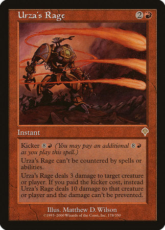 Urza's Rage [Invasion] | Spectrum Games