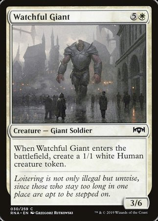 Watchful Giant [Ravnica Allegiance] | Spectrum Games