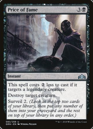 Price of Fame [Guilds of Ravnica] | Spectrum Games