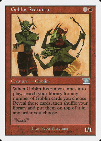 Goblin Recruiter [Classic Sixth Edition] | Spectrum Games