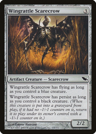 Wingrattle Scarecrow [Shadowmoor] | Spectrum Games