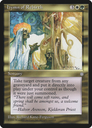 Hymn of Rebirth [Ice Age] | Spectrum Games