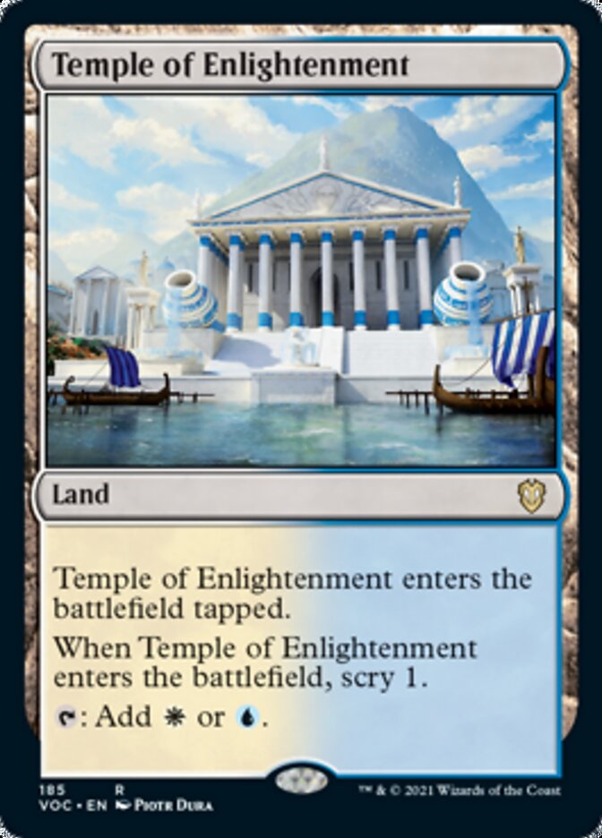 Temple of Enlightenment [Innistrad: Crimson Vow Commander] | Spectrum Games