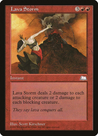 Lava Storm [Weatherlight] | Spectrum Games