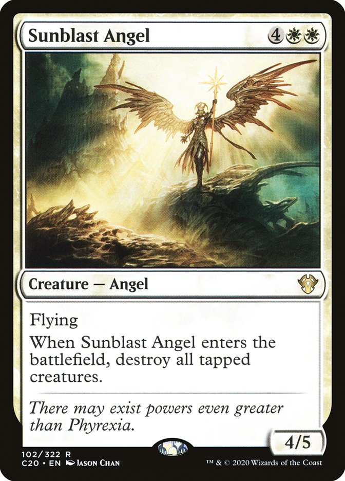 Sunblast Angel [Commander 2020] | Spectrum Games