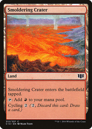 Smoldering Crater [Commander 2014] | Spectrum Games