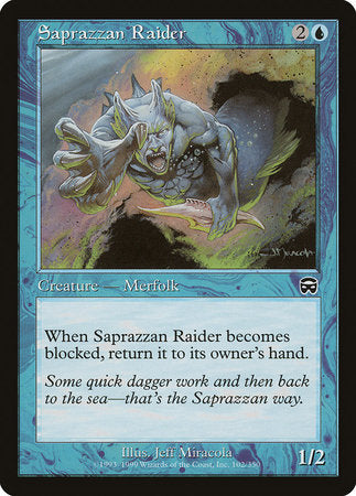 Saprazzan Raider [Mercadian Masques] | Spectrum Games