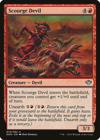 Scourge Devil [Duel Decks: Speed vs. Cunning] | Spectrum Games