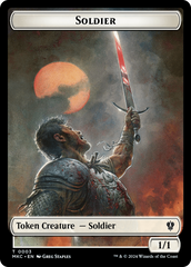 Soldier // Kobolds of Kher Keep Double-Sided Token [Murders at Karlov Manor Commander Tokens] | Spectrum Games