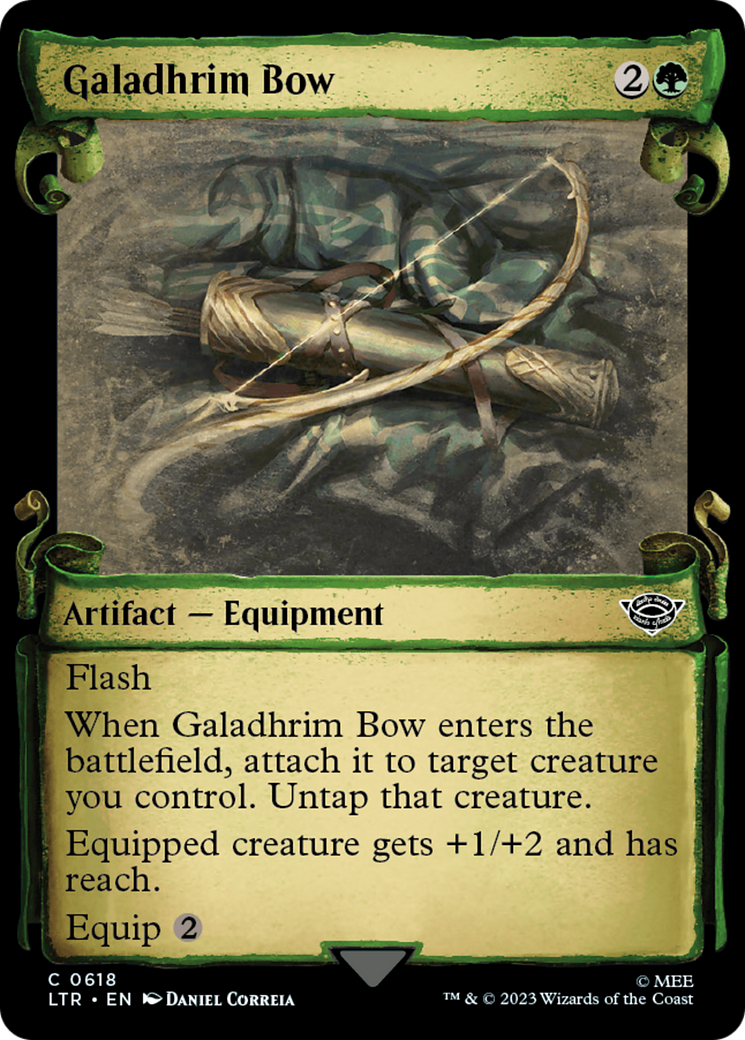 Galadhrim Bow [The Lord of the Rings: Tales of Middle-Earth Showcase Scrolls] | Spectrum Games