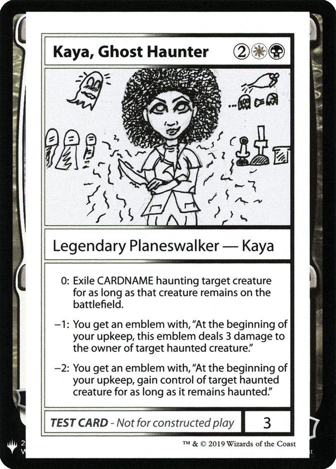 Kaya, Ghost Haunter [Mystery Booster Playtest Cards] | Spectrum Games