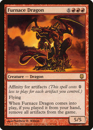 Furnace Dragon [Darksteel] | Spectrum Games
