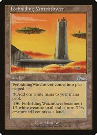 Forbidding Watchtower [Urza's Legacy] | Spectrum Games