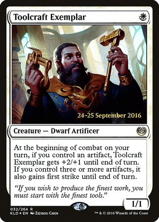 Toolcraft Exemplar [Kaladesh Promos] | Spectrum Games