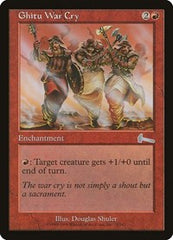 Ghitu War Cry [Urza's Legacy] | Spectrum Games