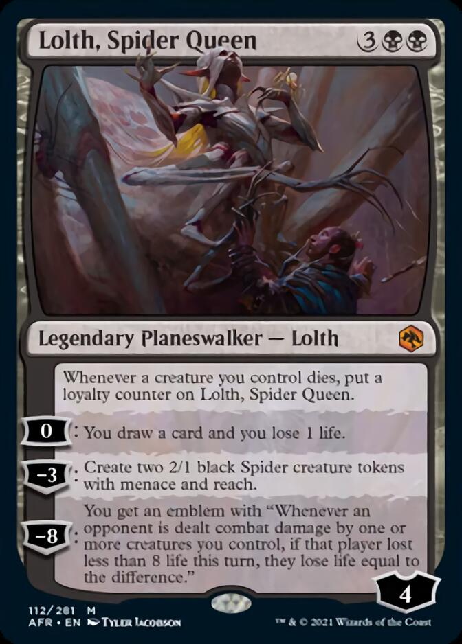 Lolth, Spider Queen [Dungeons & Dragons: Adventures in the Forgotten Realms] | Spectrum Games