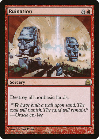 Ruination [Commander 2011] | Spectrum Games