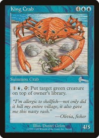 King Crab [Urza's Legacy] | Spectrum Games