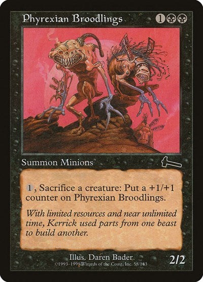 Phyrexian Broodlings [Urza's Legacy] | Spectrum Games