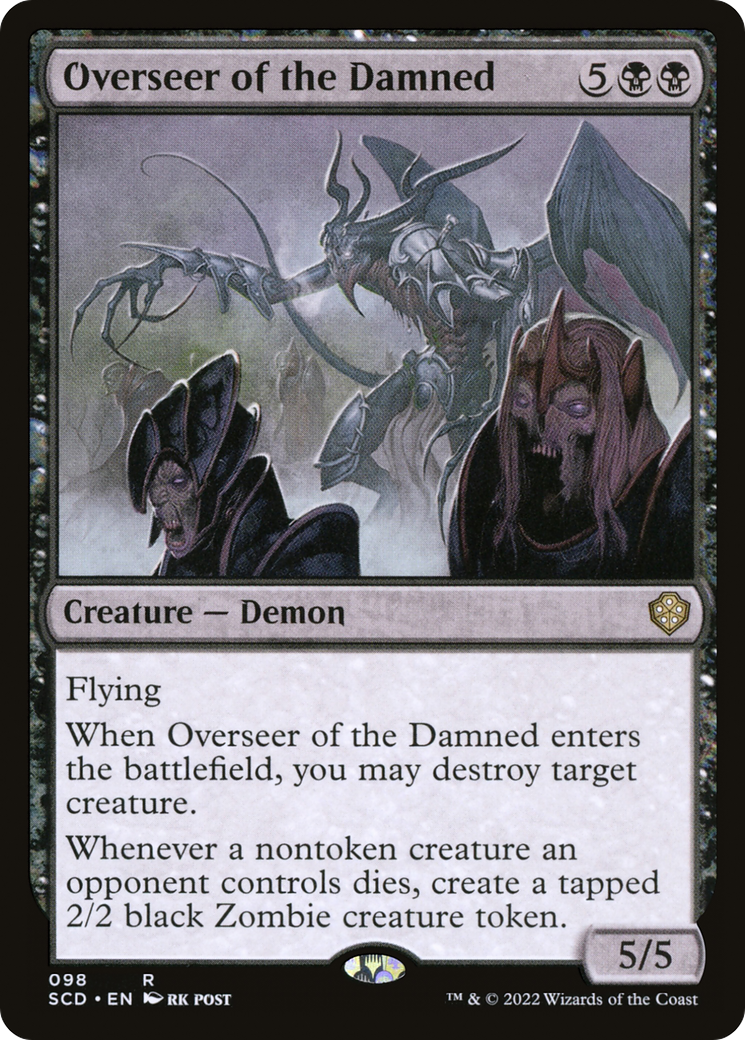 Overseer of the Damned [Starter Commander Decks] | Spectrum Games