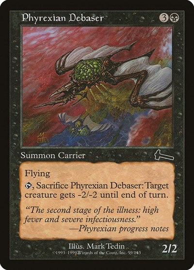 Phyrexian Debaser [Urza's Legacy] | Spectrum Games