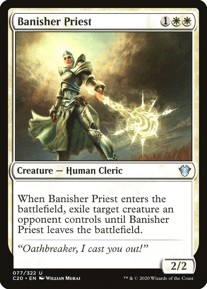 Banisher Priest [Commander 2020] | Spectrum Games
