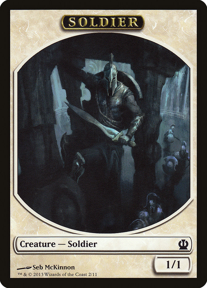 Soldier (2/11) [Theros Tokens] | Spectrum Games