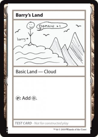 Barry's Land (2021 Edition) [Mystery Booster Playtest Cards] | Spectrum Games