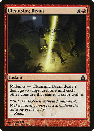 Cleansing Beam [Ravnica: City of Guilds] | Spectrum Games