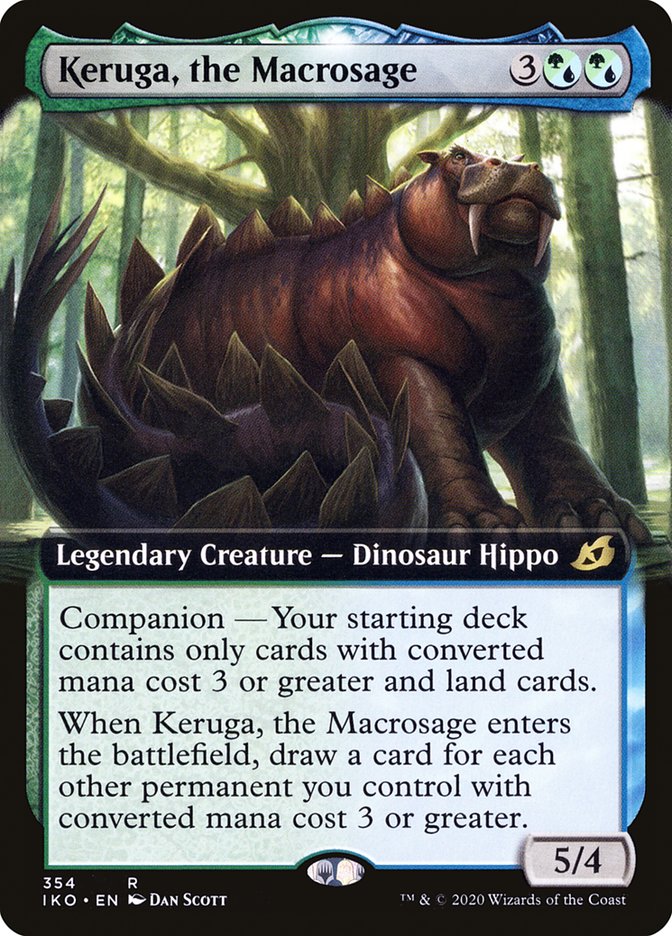 Keruga, the Macrosage (Extended Art) [Ikoria: Lair of Behemoths] | Spectrum Games