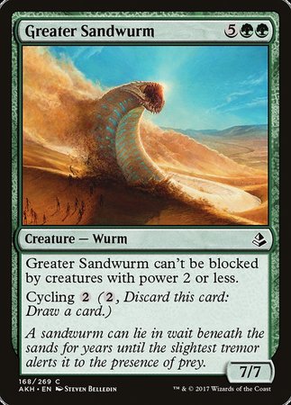 Greater Sandwurm [Amonkhet] | Spectrum Games