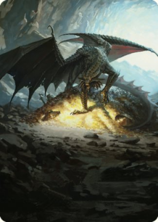 Ancient Copper Dragon Art Card (04) [Commander Legends: Battle for Baldur's Gate Art Series] | Spectrum Games