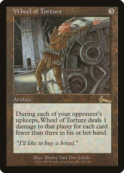 Wheel of Torture [Urza's Legacy] | Spectrum Games