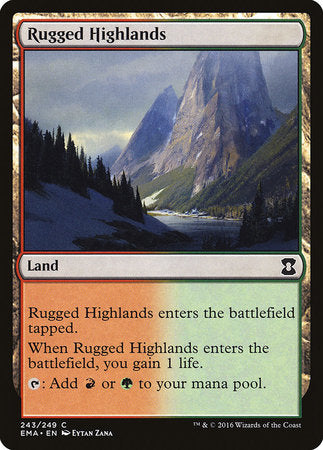 Rugged Highlands [Eternal Masters] | Spectrum Games