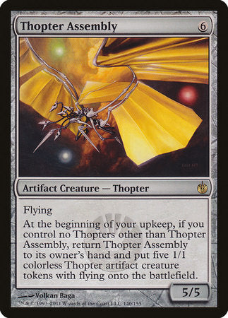 Thopter Assembly [Mirrodin Besieged] | Spectrum Games