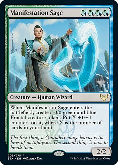 Manifestation Sage (Promo Pack) [Strixhaven: School of Mages Promos] | Spectrum Games