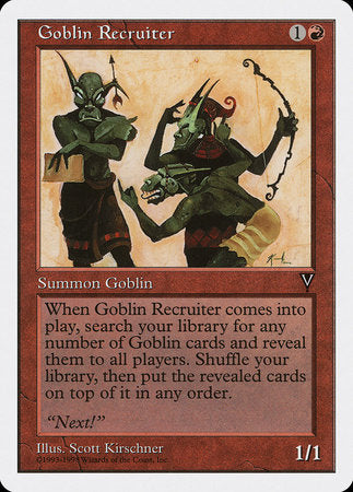 Goblin Recruiter [Anthologies] | Spectrum Games