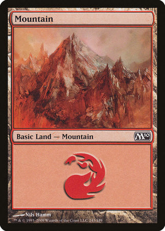 Mountain (243) [Magic 2010] | Spectrum Games