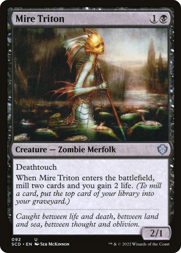 Mire Triton [Starter Commander Decks] | Spectrum Games