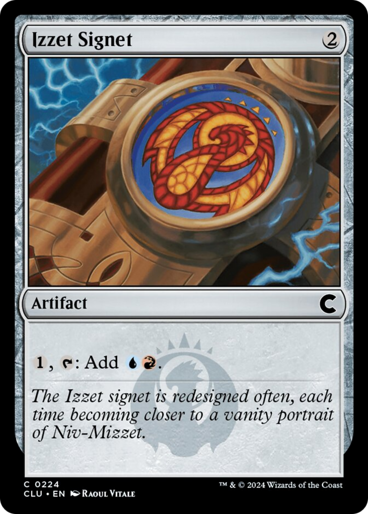 Izzet Signet [Ravnica: Clue Edition] | Spectrum Games