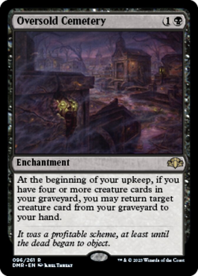 Oversold Cemetery [Dominaria Remastered] | Spectrum Games